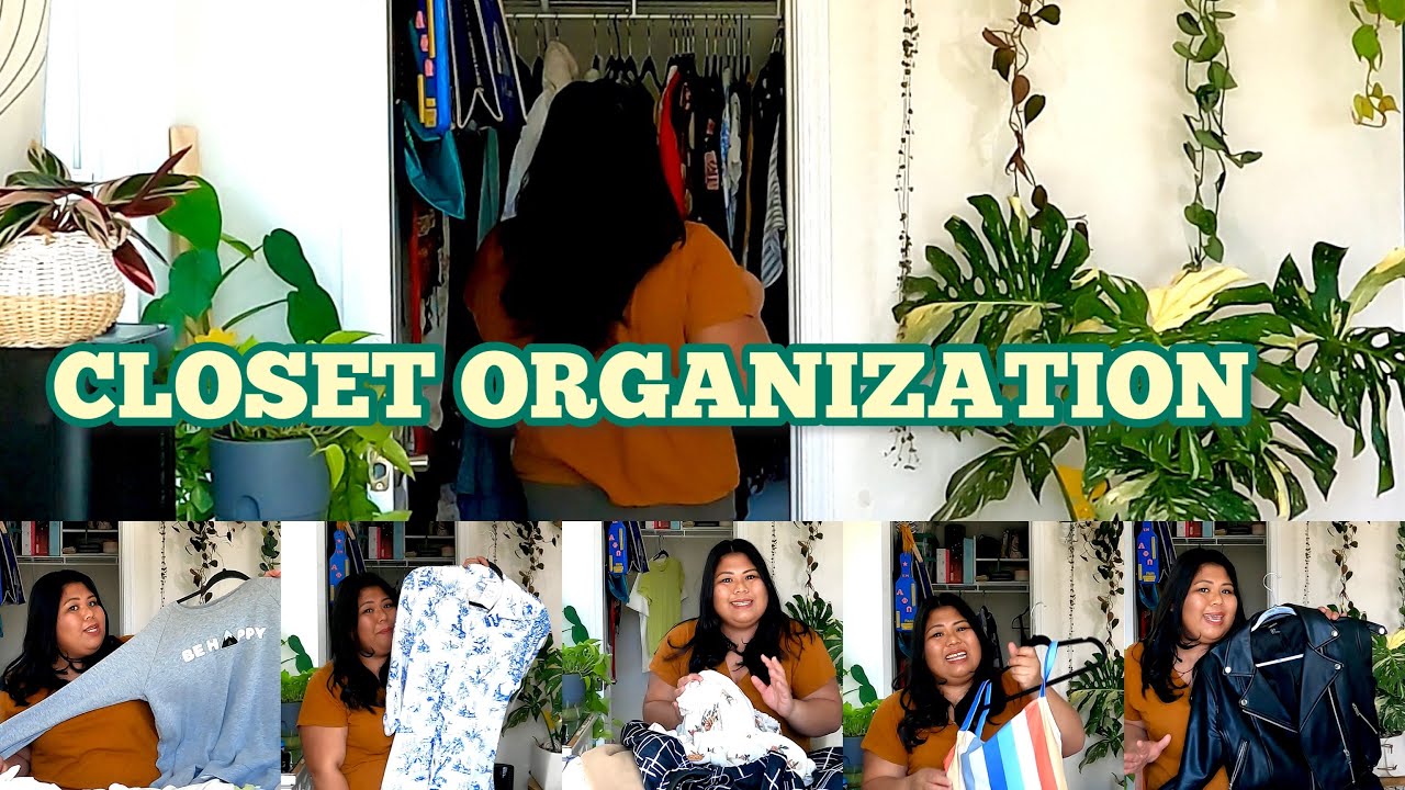 CLOSET CLEAN OUT WITH ME | SPRING CLEANING | ORGANIZATION | DECLUTTERING | MARIE KONDO