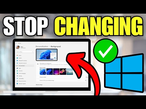 How To Stop Desktop Background Automatically Changing in Windows 11
