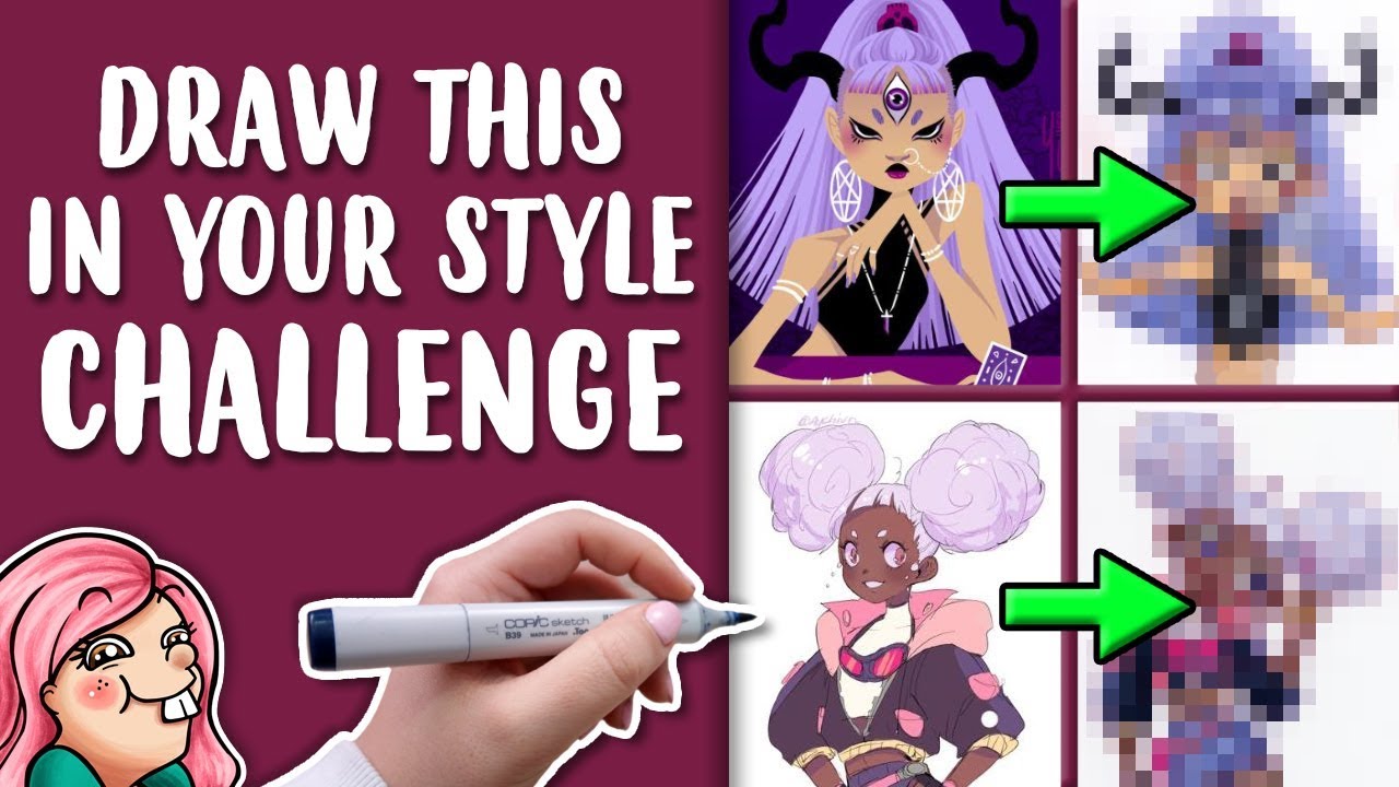 Draw This In Your Style Challenge Youtube