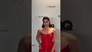 Rukmini Vasanth Spotted Today at an Event Looking Gorgeous in Red Outfit ❤️ #rukminivasanth #ootd