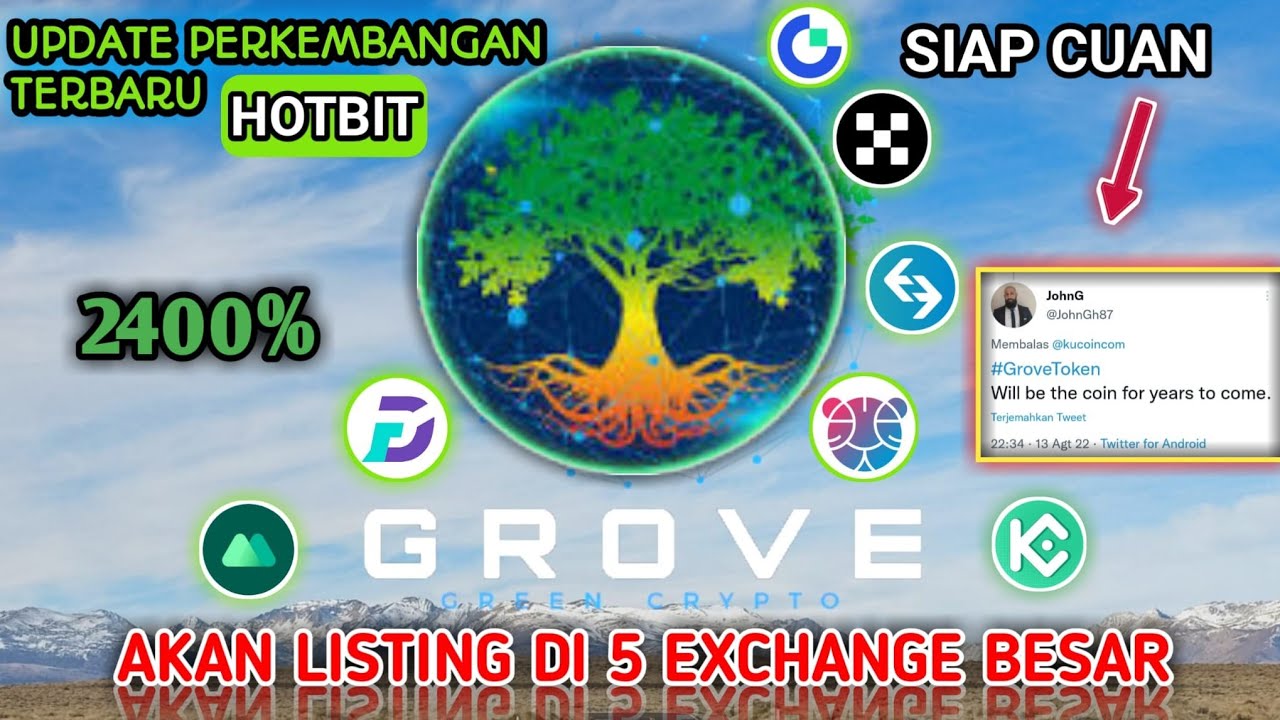 GILAA SIH.,!! TARGET DEV GROVE TOKEN UNTUK BIKIN CUAN LUBER PARA HOLDERNYA 💰🥂💰🤑