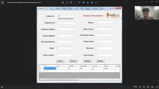 TUTORIAL CRUD SALARY INFORMATION