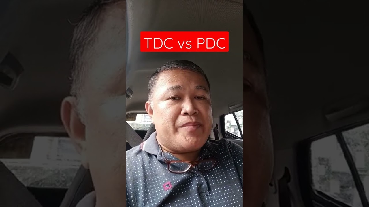 What is the difference of TDC and PDC