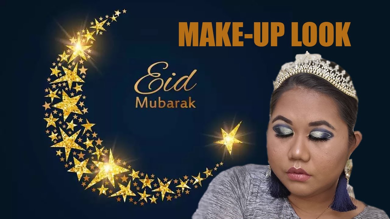 BOLD BLUE - EID MAKEUP TUTORIAL