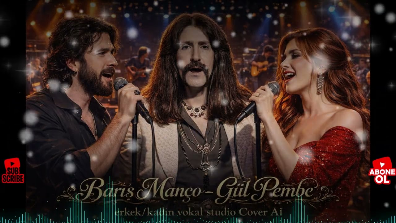 Barış manço | Gül Pempe | Studio Surround erkek/kadın vokal Cover Aİ müzik | Legend crazy music
