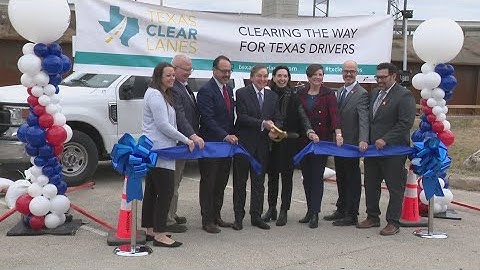 First flyover ramp opens at Loop 1604 and I-10