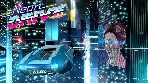 Neon Drive PS4 | Level 5 - Insane Difficulty 100% (No Checkpoints) PS4 Gameplay