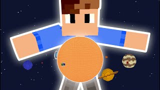 The Size of the Universe Portrayed In Minecraft