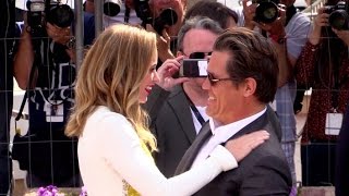 Josh Brolin, Benicio del Toro and Emily Blunt at Sicario photcall in Cannes