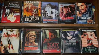 Update Video: RARE Horror DVDs, 4K Blu Ray Blue Underground, Anchor Bay, Shriek Show, Italian Giallo