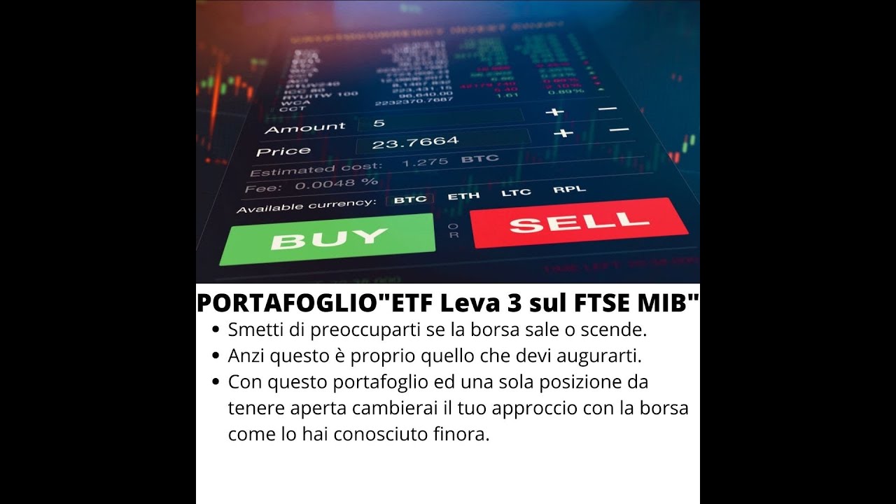PORTAFOGLIO"ETF Leva 3 sul FTSE MIB" (5) YouTube