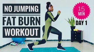 LOW IMPACT FULL BODY WORKOUT|15 MIN No Jumping Fat BurnAt Home