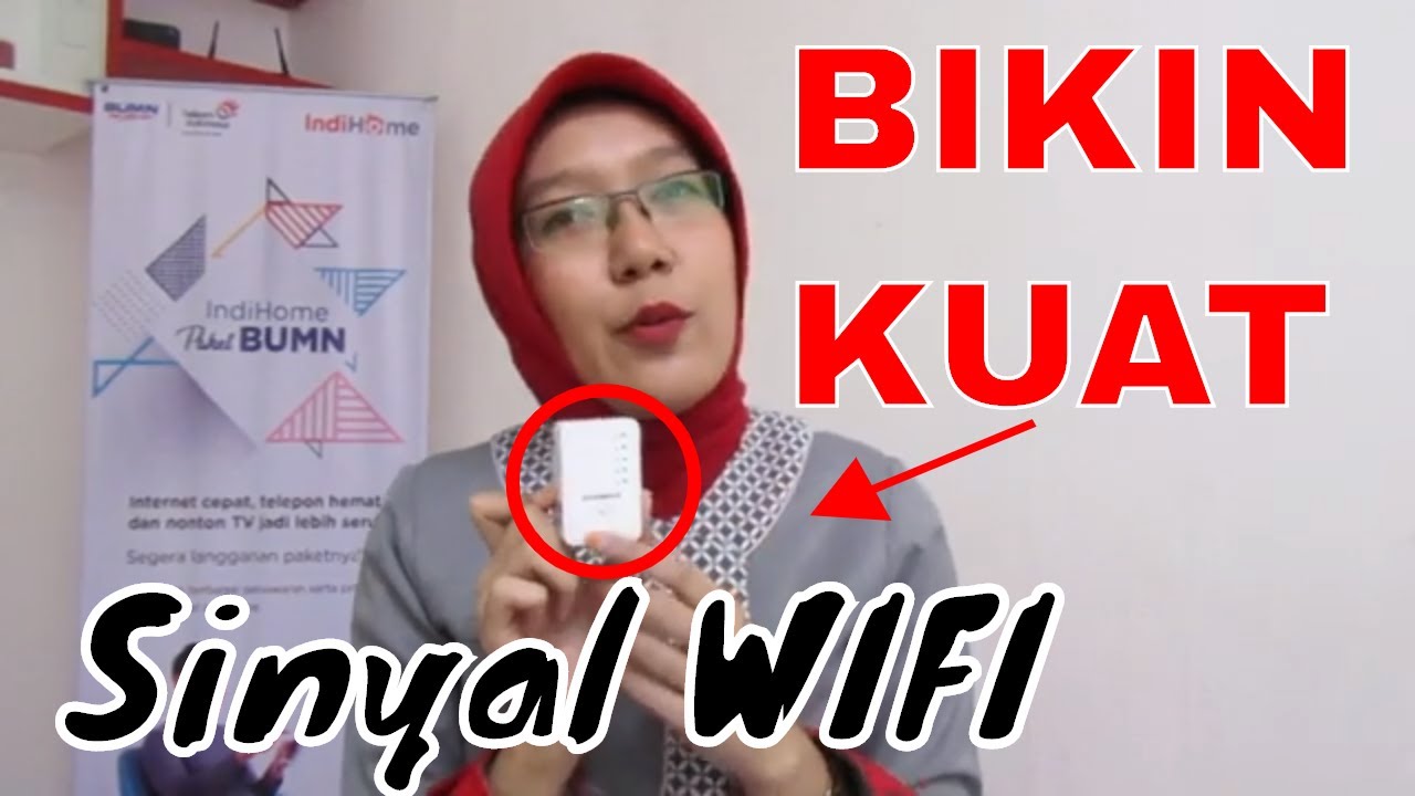 Cara Memperluas Sinyal WiFi Indihome dengan Wi-Fi Extender - YouTube