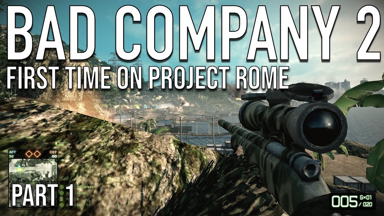 Battlefield: Bad Company 2 - Trying out Project Rome for the first time ...
