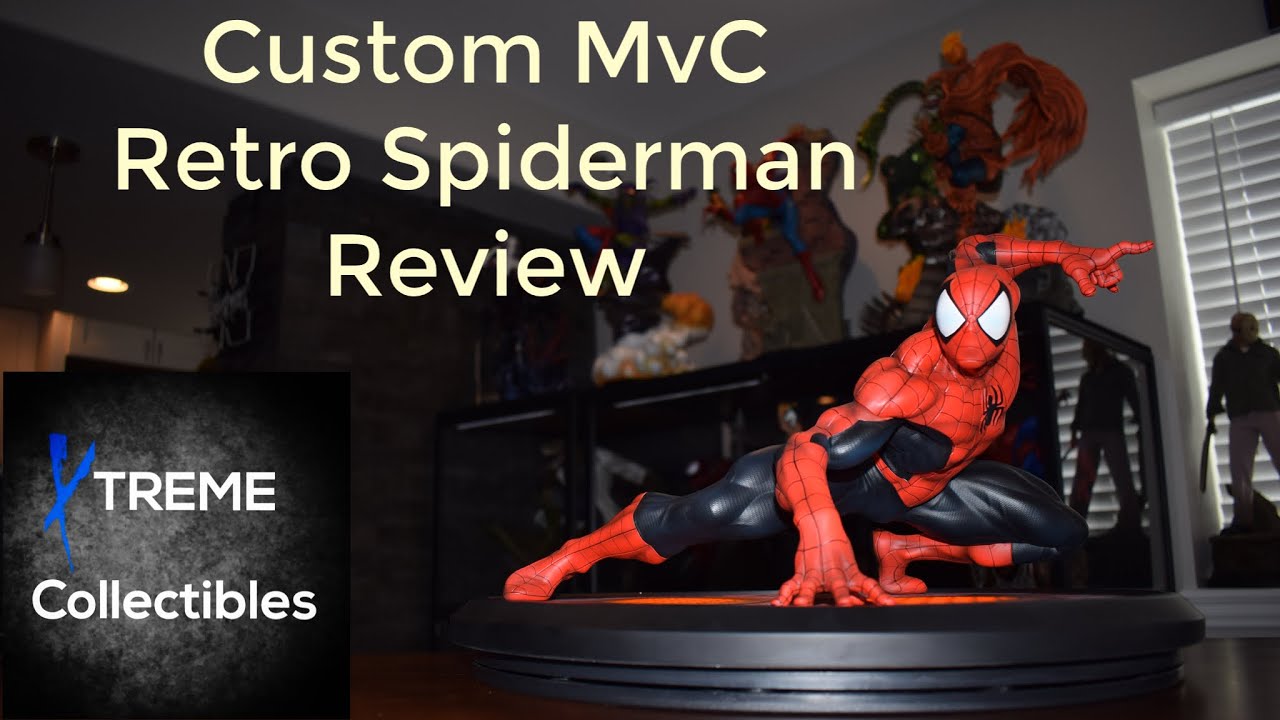 Custom Marvel Vs. Capcom Spider-man Unboxing and Review - YouTube