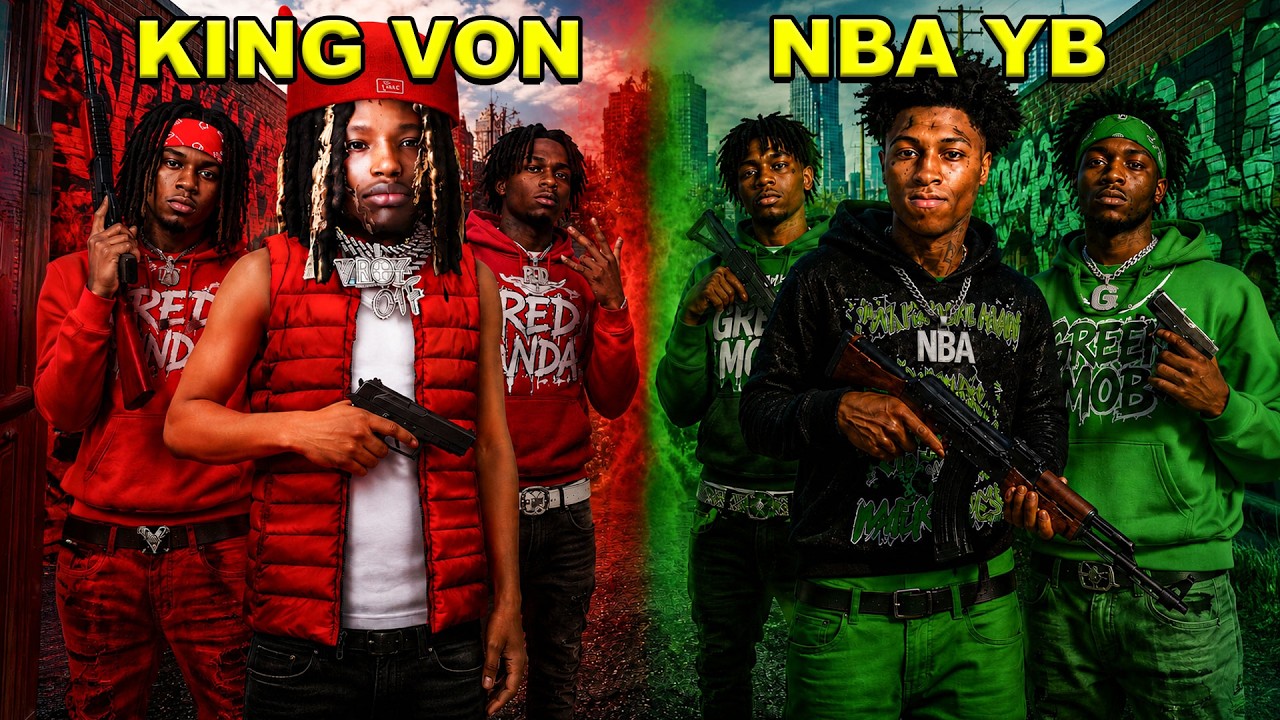 KING VON vs NBA YOUNBOY GANG In LifeTogether 🏠 RP | Roblox