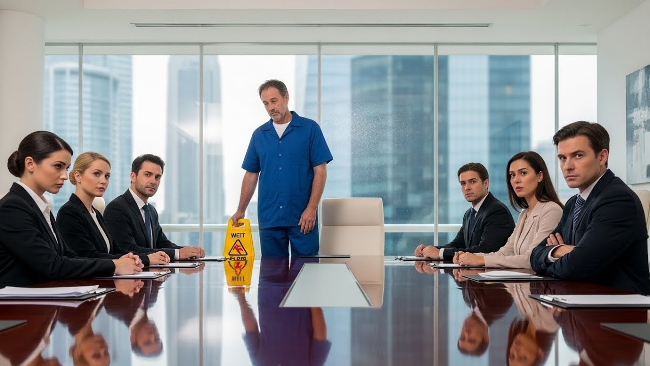 They Laughed at the Cleaner… Then He Saved the Entire Company