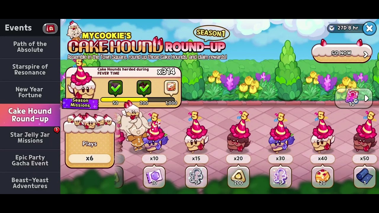 1 Hour 'Cake Hound Round Up 5th Anniversary' Music Soundtrack OST - Cookie Run Kingdom
