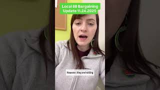 Bargaining Update - November 24, 2025