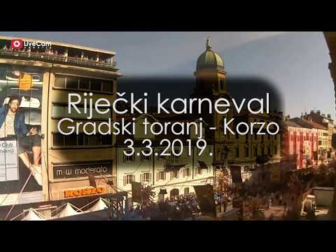 Riječki karneval 2019. - Gradski toranj