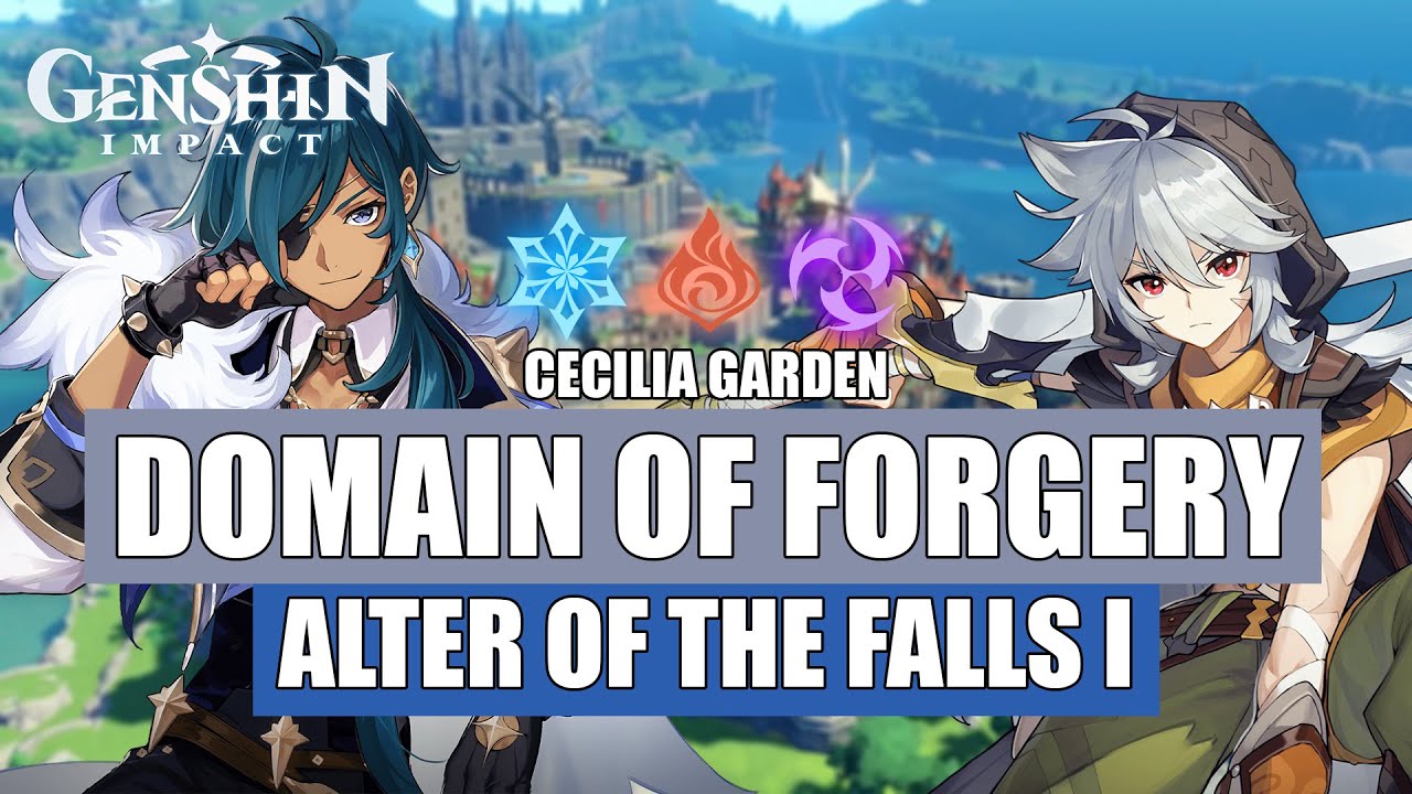 Genshin Impact - Cecilia Garden / Domain of Forgery: Alter ...