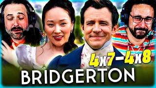 BRIDGERTON 4x7 & 4x8 REACTION – THE BENOPHIE PAYOFF WAS WORTH THE WAIT! - FIRST TIME WATCHING!