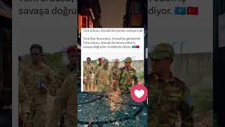 Türk Ordusu Somalide Sahada Resmi Görev Başladı.