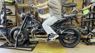 NC750X RH09 ローダウンシート ホンダ NC750X（RH09）用ローダウンシートの制作の詰め確認 - YouTube