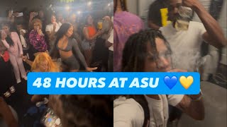 48 HOURS AT ALBANY STATE UNIVERSITY 💙💛 With Sydofficial & GatorCrew 🐊(We let our bro get too lit 😱🍾)