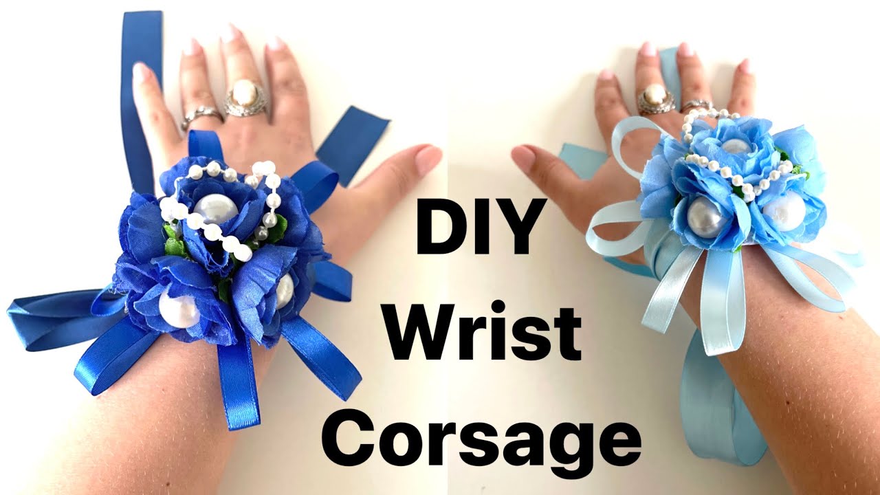 How to DIY a Fabulous Wrist Corsage (2 Styles!) - Confetti Fix