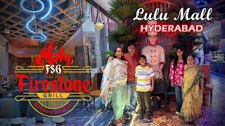 Firestone Grill Buffet Hyderabad | Unlimited BBQ & Dessert at Lulu Mall#lulumall #restaurants#buffet