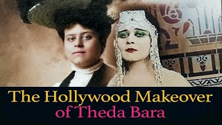 The Hollywood Makeover - Theda Bara Makeup and Hairstyle - Silent Movie Era Glam