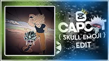 Skull Edit Tutorial on CapCut & Alight Motion 🎭 | Anime Skull Face Edit ✨🔥