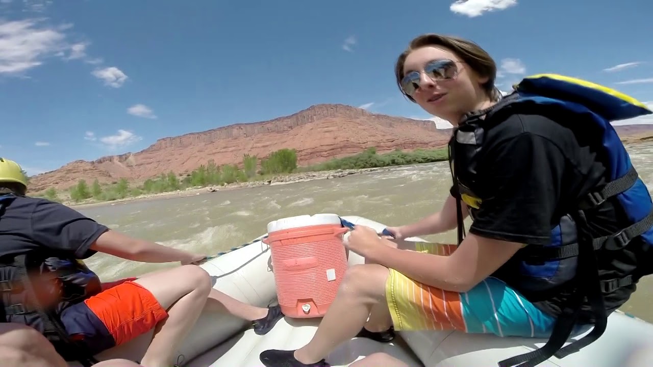 White Water Rafting the Colorado River in Moab, Utah YouTube