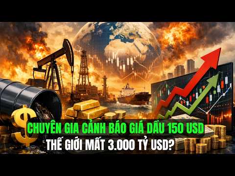 Giá dầu 150 USD: Thế giới có thể mất 3.000 tỷ USD GDP – Ai đang thắng lớn?