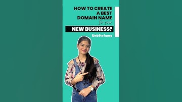 How to create a best domain name for your new business?#shorts #domain #brandname #business #brand