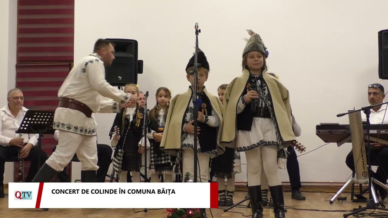 Concert de colinde în comuna Băița, 2025
