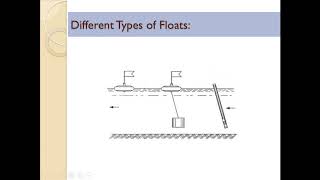 Current meter and Dilution Technique