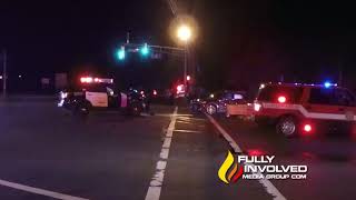 Brick,NJ: Police Officer Injured After Crash With Civilian Vehicle on Route 70 -- 08-04-18