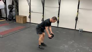 2-Plate Bent Over Reverse Fly