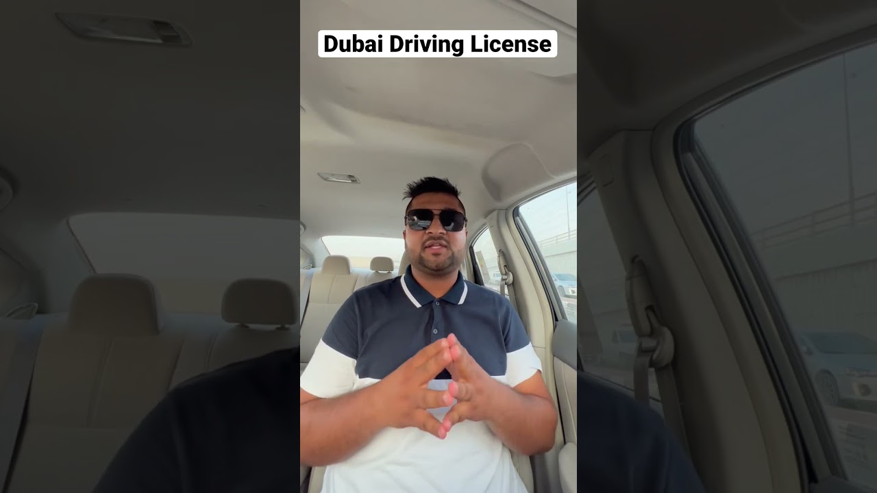 Age for taking driving license in Dubai