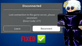 How To Fix Roblox Error Code 277 - Please Check Your Internet Connection