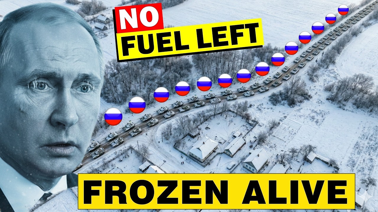 THE LARGEST TANK BATTLE ENDS IN CATASTROPHE: Hundreds of Russian Vehicles Abandoned in Fuel Crisis!