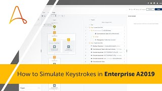 How to Simulate Keystrokes in Enterprise A2019