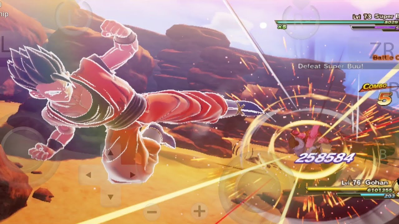 DRAGON BALL Z KAKAROT ultimate GOHAN vz SUPER BUU .. Yuzu emu .. - YouTube
