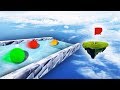 DANGEROUS ICE SLIDE FROM HEAVEN! (Golf It)