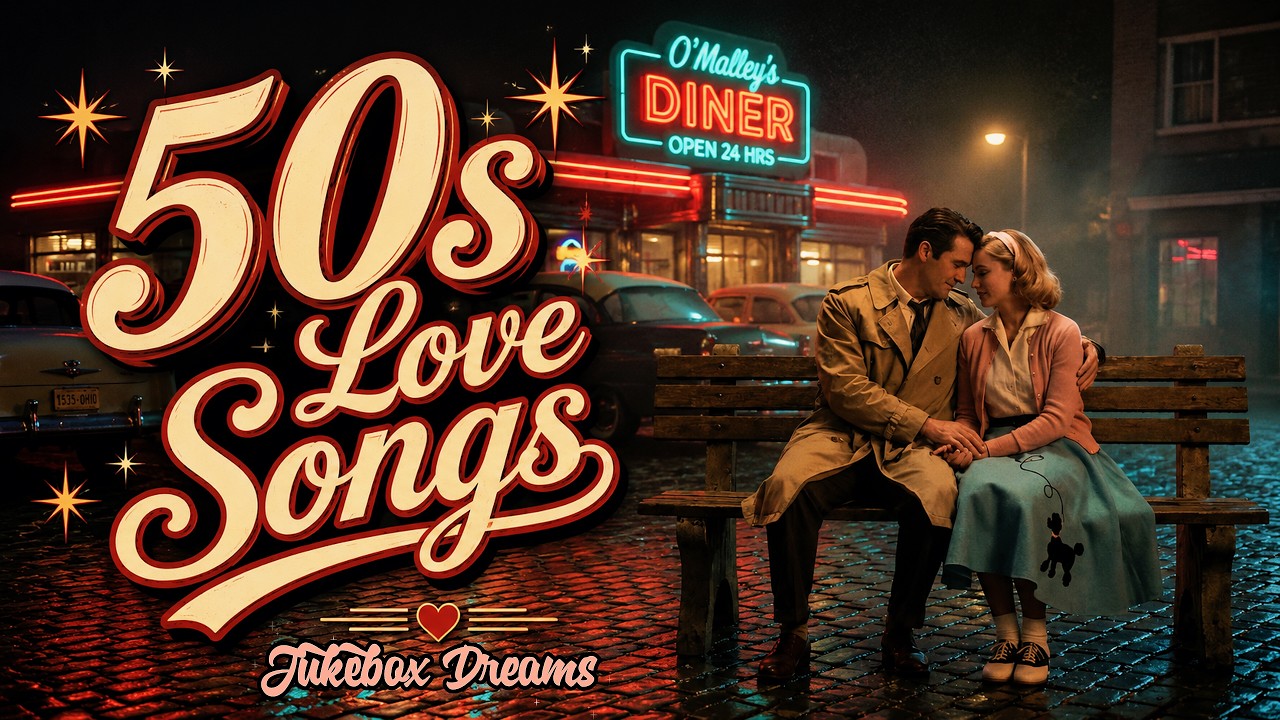 Take Me Back to 1958 🎵 Jukebox Dreams of Young Love | Doo-Wop