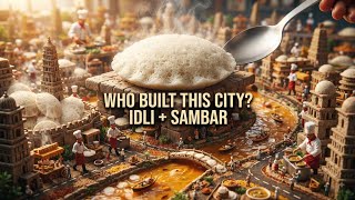 A CITY MADE OF IDLI SAMBAR Miniature Food City