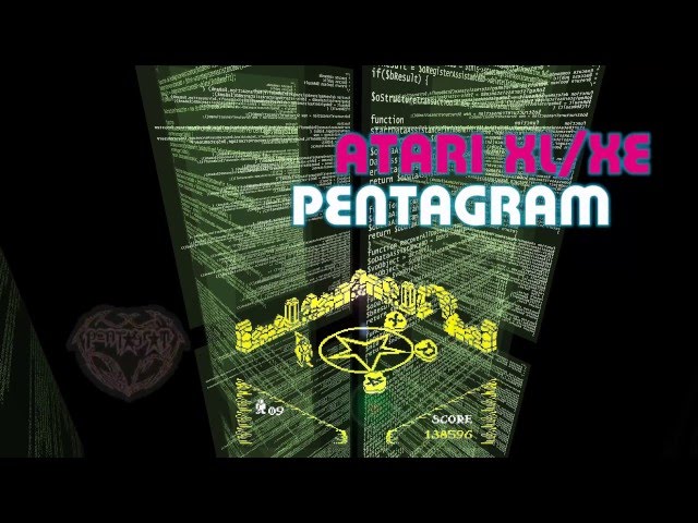Atari XL/XE new game -=Pentagram=- - YouTube