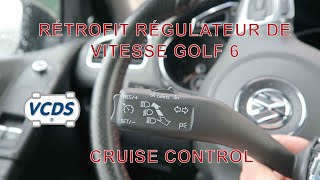 [RÉTROFIT 1] INSTALLATION RÉGULATEUR DE VITESSE (CRUISE CONTROL) SUR GOLF 6 GTI